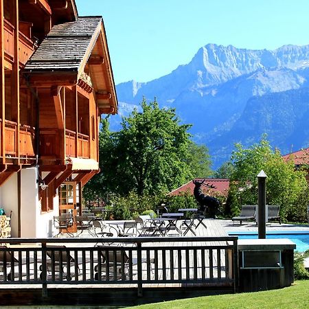 Le Cerf Amoureux Chalet Prive & Spa Σαλάνς Εξωτερικό φωτογραφία