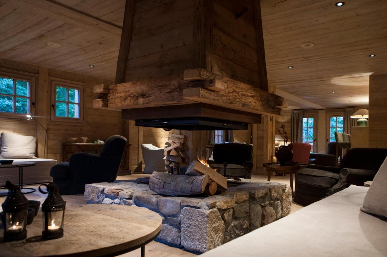 Le Cerf Amoureux Chalet Prive & Spa Σαλάνς Εξωτερικό φωτογραφία