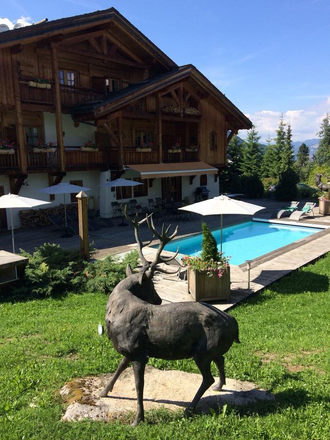 Le Cerf Amoureux Chalet Prive & Spa Σαλάνς Εξωτερικό φωτογραφία