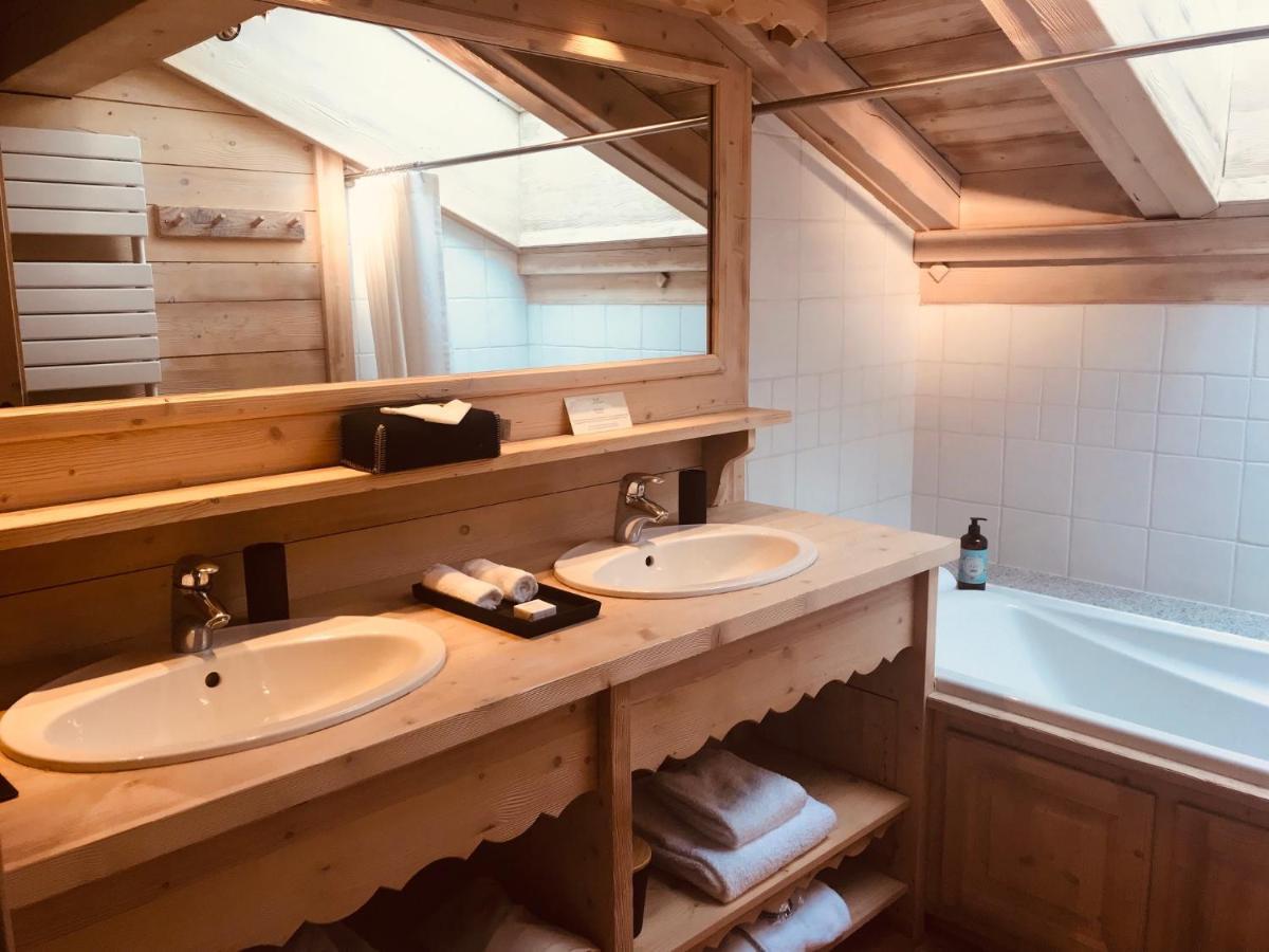 Le Cerf Amoureux Chalet Prive & Spa Σαλάνς Εξωτερικό φωτογραφία